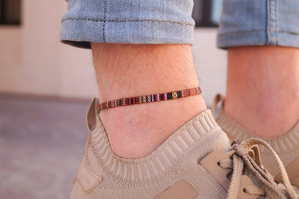 Bali Boho Flat Anklet - Vulcano